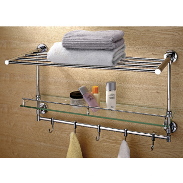Wall mount style Shower towel rack Bathroom accessories towel bar for bathroom